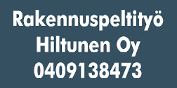 Rakennuspeltityö Hiltunen Oy logo